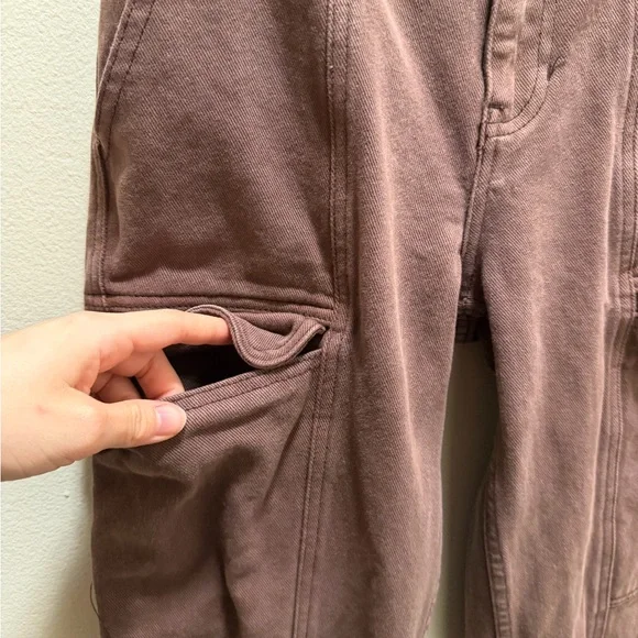 Brown Cargo Pants - Picture 2 of 4